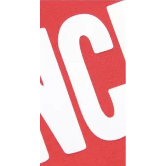 PREOWNED GIVENCHY FALL 2017 RED WHITE LOGO PRINT CELEBRITY-OWNED BODYSUIT SZ SM - Picture 4 of 12